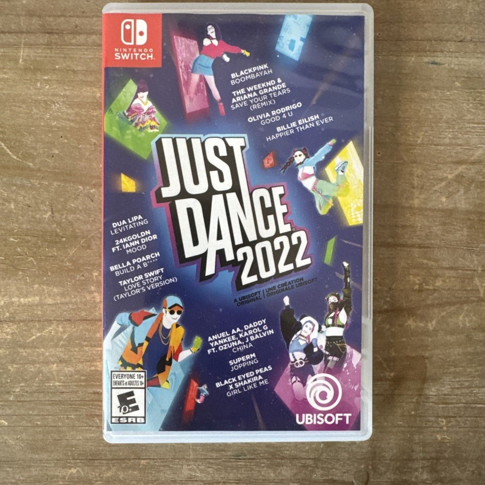 Ubisoft Just Dance 2022 Nintendo Switch Multiplayer Music & Dance Game E10+